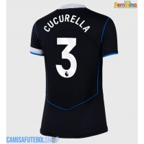 Camisa de time de futebol Chelsea Marc Cucurella #3 Replicas 3º Equipamento Feminina 2025-26 Manga Curta